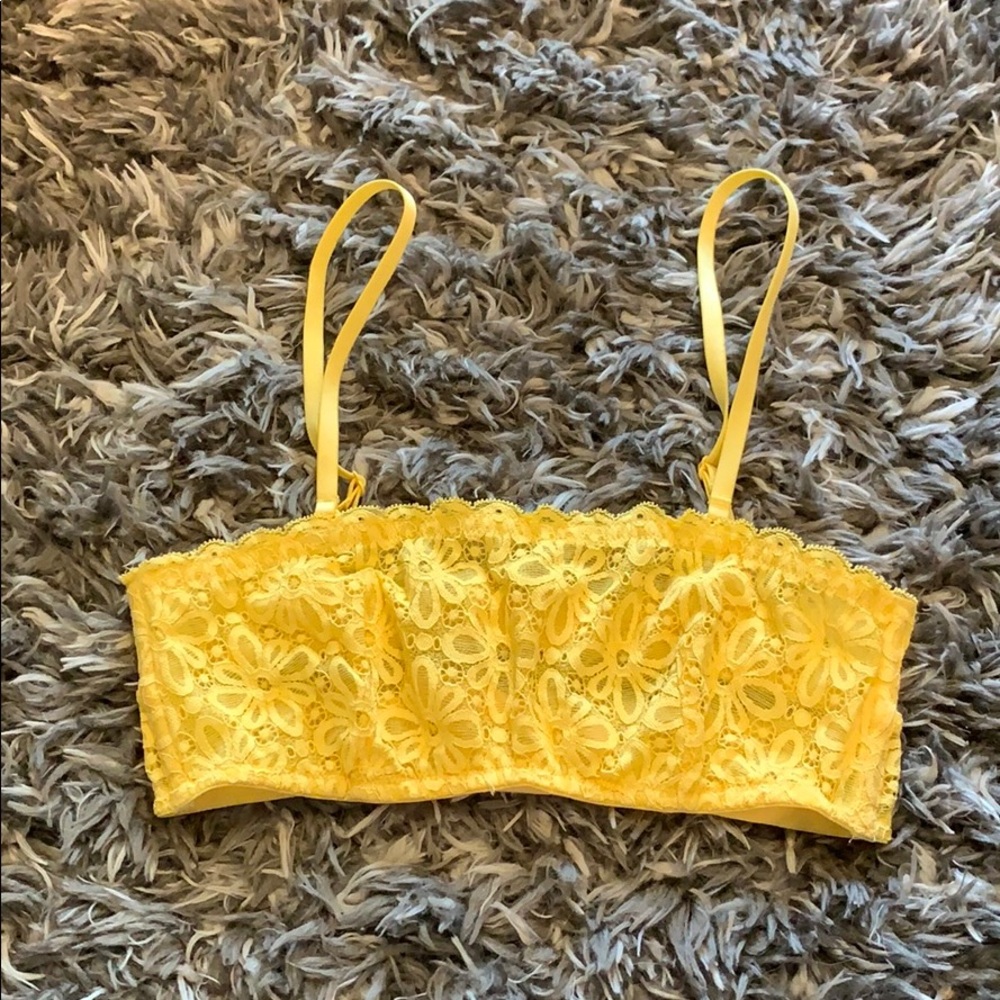 Yellow Lace VS Bralette
